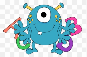 Cute Monster Clipart - School Monster Clip Art Emoji,Emoji Cliip On