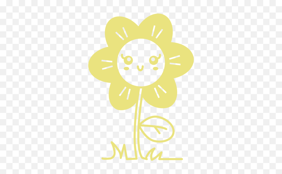 Smiley Png Designs For T Shirt U0026 Merch - Dot Emoji,Cute Emoticon Face Flower