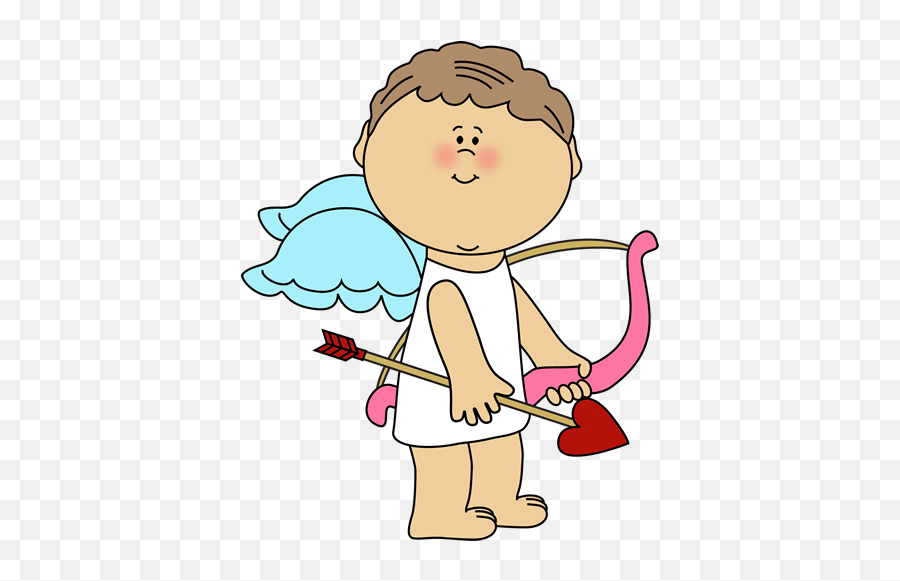 Baby Cupid Clip Art - Clip Art Library Clipart Cupid Emoji,Putto Emoticon