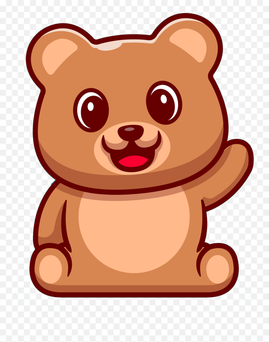 Saga Bear Ecommerce Web Design U0026 Branding - Cute Bear Emoji,Brown Pawprints Emoticon