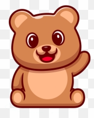 Saga Bear Ecommerce Web Design U0026 Branding - Cute Bear Emoji,Brown Pawprints Emoticon