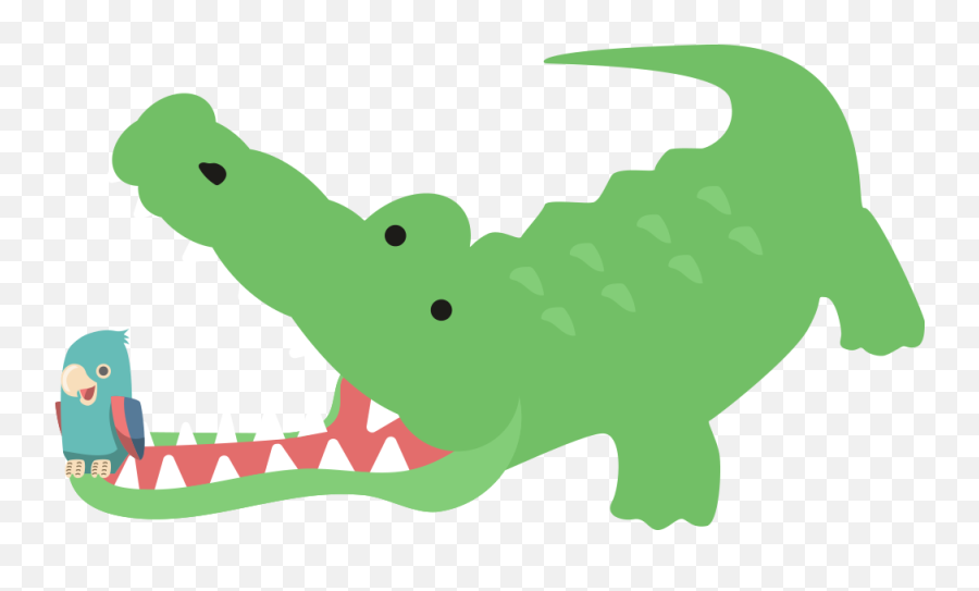 Buncee - Big Emoji,Alligator Emoji