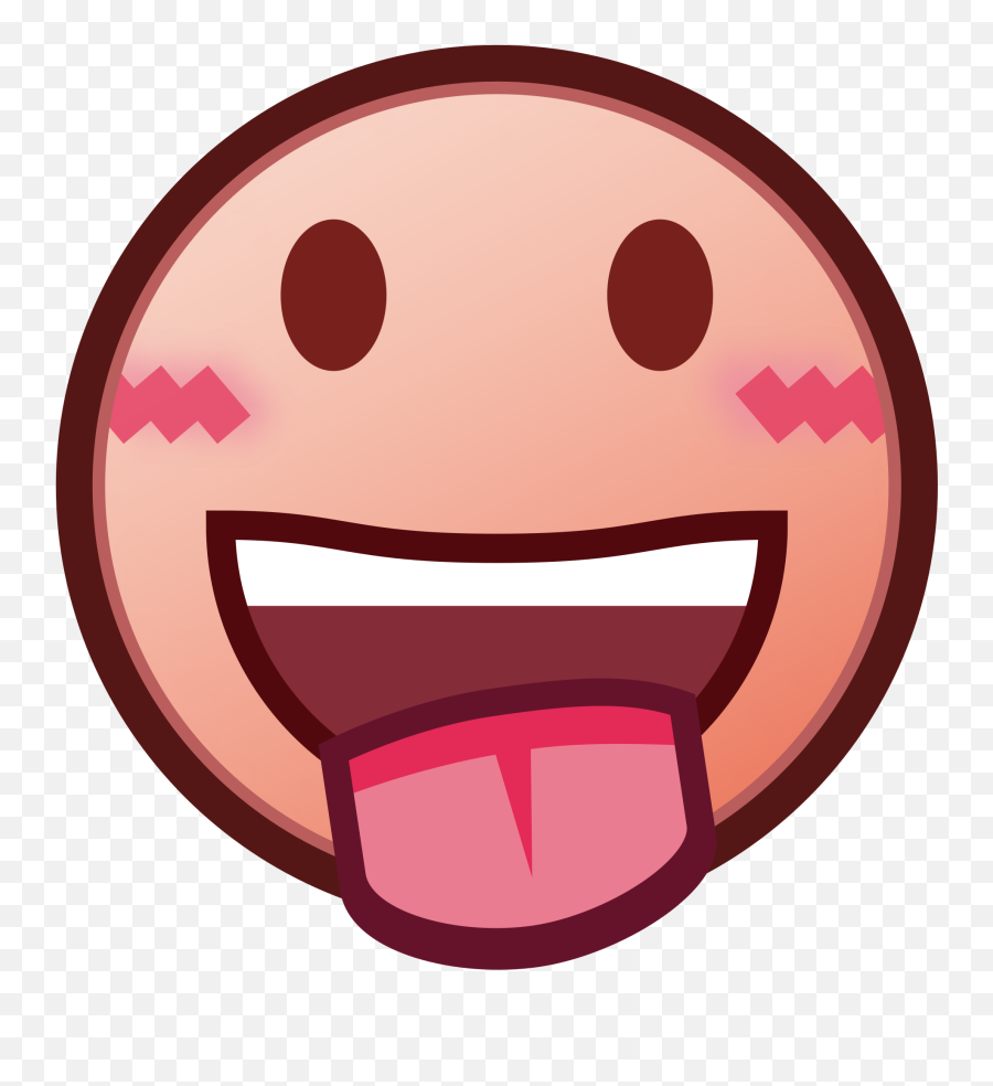 Filepeo - Stuck Out Tongue9svg Wikimedia Commons Warning Icon Emoji,9 Emoticon