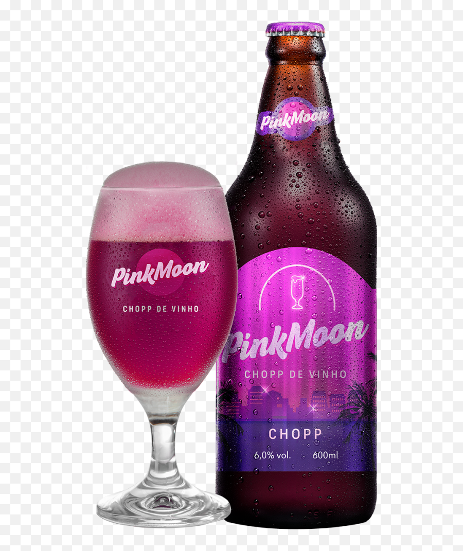 Pink Moon - Chopp De Vinho Emoji,Emotion Taça De Ouro