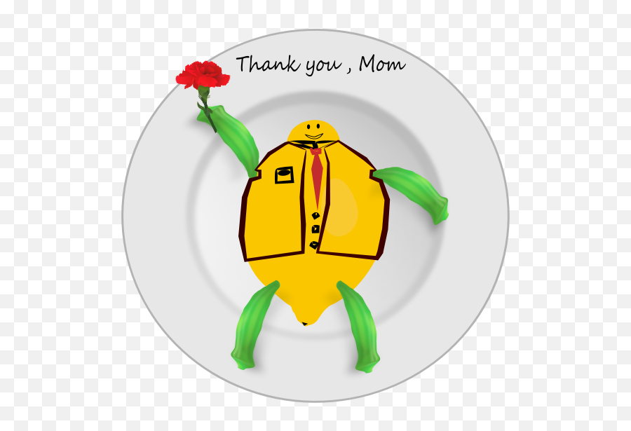 Mothers Day 02 Free Svg Emoji,Thank You Bow Emoticon
