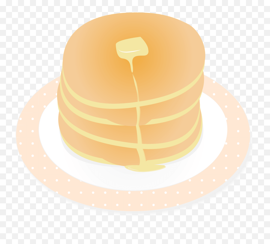 Pancakes On A Plate With Syrup Clipart Free Download Emoji,Pancake Emoticons.