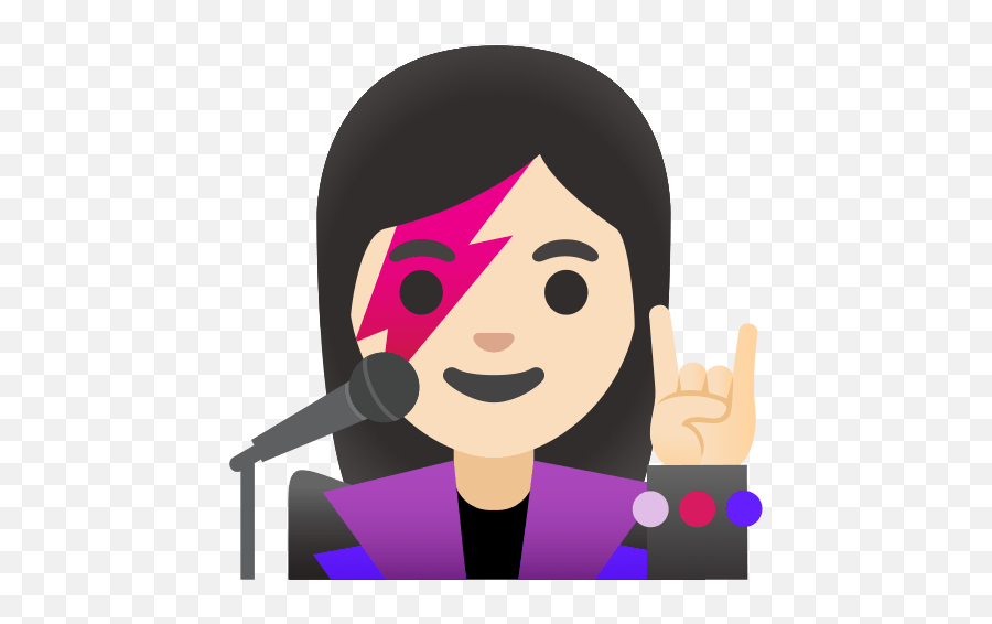 U200d Singer Woman With Light Skin Tone Emoji,Three Emojis Of A Woman