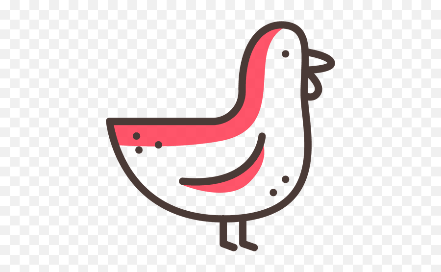 Chicken Icon Stroke Transparent Png U0026 Svg Vector Emoji,Chicken Icon Emoticon