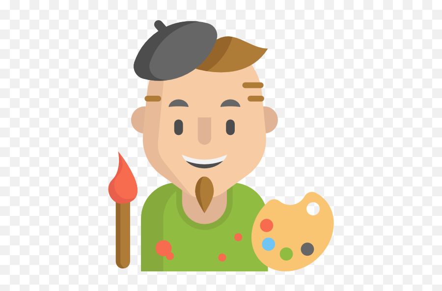 Man Artist Emoji,Housepainter Emoji Man Artist Emoji,Housepainter Emoji
