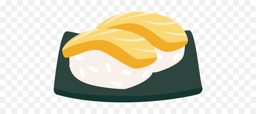 Cartoon Sushi Transparent Clipart - Sushi Clipart Png Transparent Background Emoji,Sushi Emoji Png