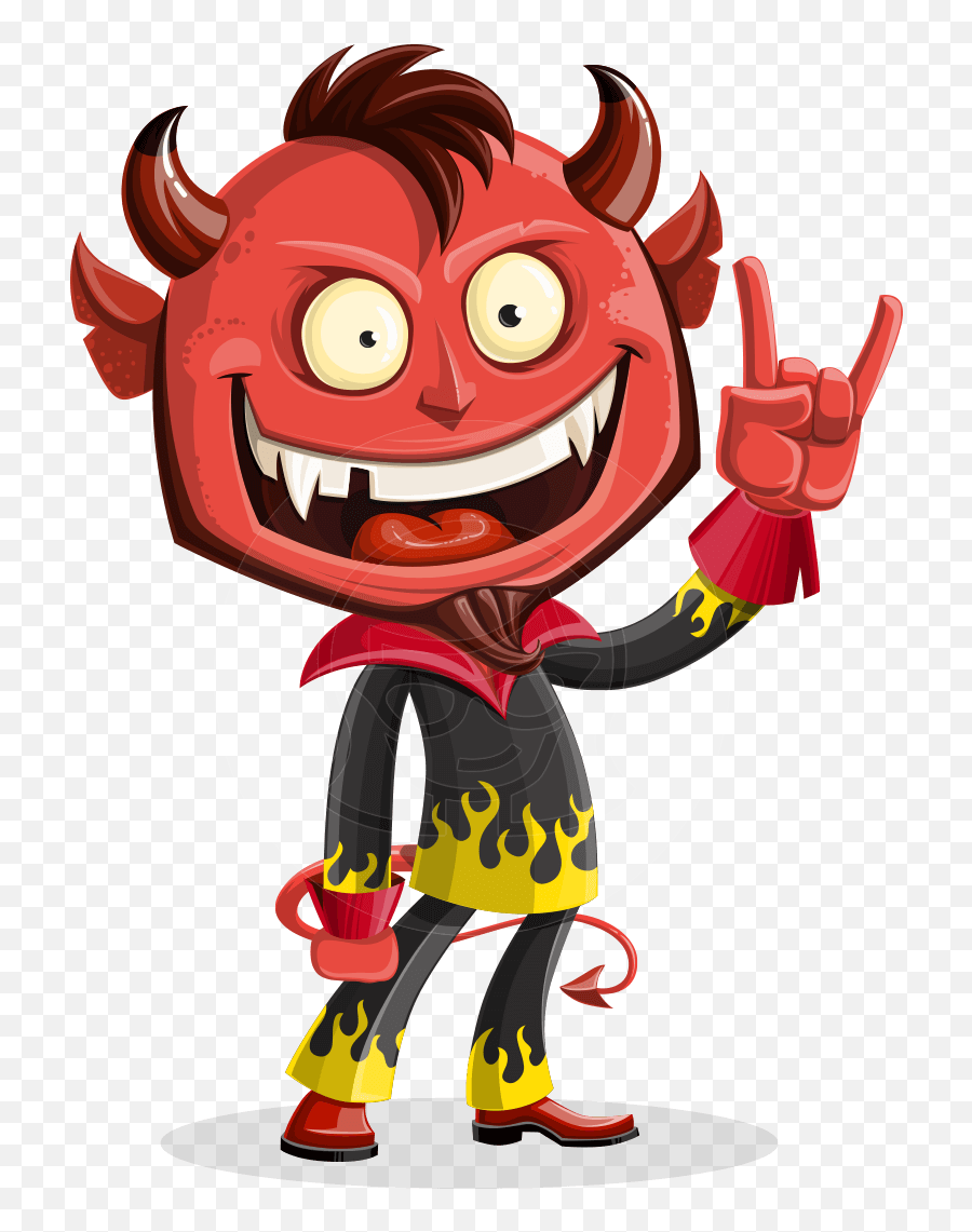 Duncan The Devil - Cartoon Devil Png Transparent Full Size Transparent Cartoon Devil Png Emoji,Devil Emoji Transparent Background