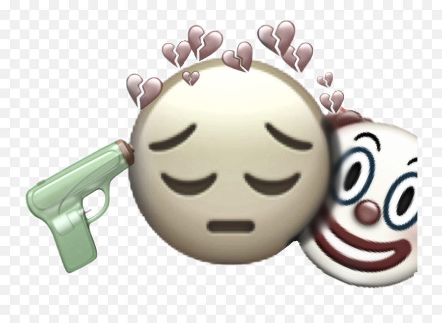 The Most Edited - Happy Emoji,Pistol Emoticon