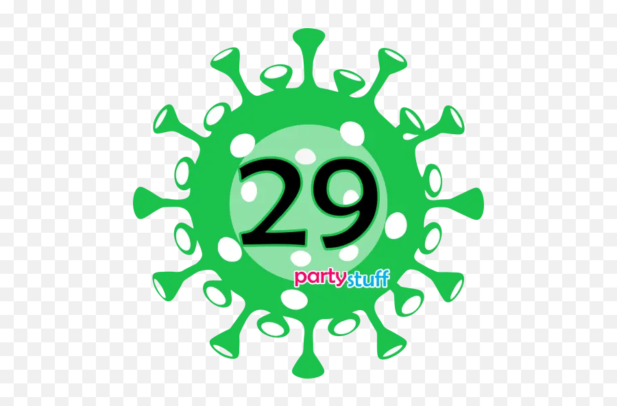 Ps Tambola Numbers Corona Virus 1 - 30 Stickers For Whatsapp Covid 19 Poster Seymbol Emoji,Emoji Party Stuff