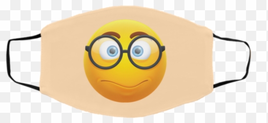 Emoji Face Masks - Happy,Ohhh Emoji