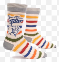 Menu0027s - The Gifted Type Your Team Sucks Socks Emoji,Emoji Socks For Men