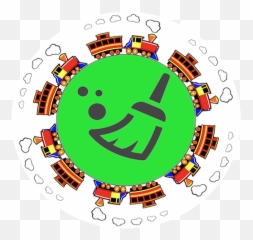 Cleanrail - Sweeping Cleaning Icon Png Emoji,Gaia Online Emoticons As Images