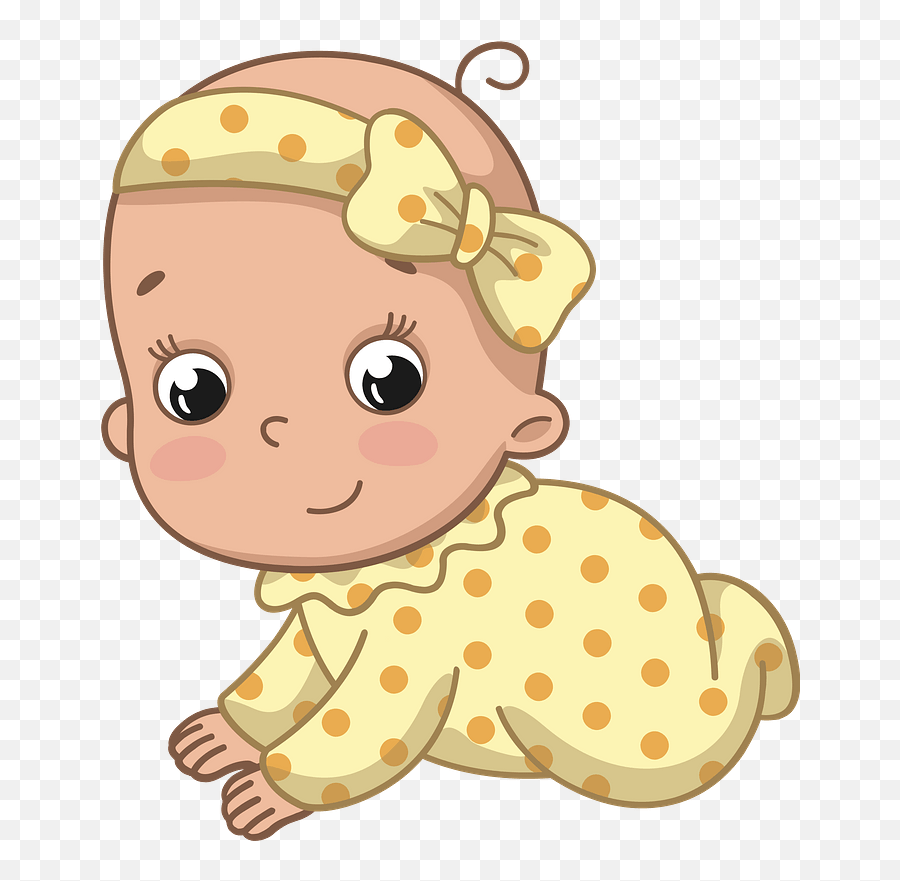 Baby Girl Png Images Transparent Background Png Play - Baby Girl Clipart Yellow Emoji,Baby Girl Emoji Transparent Background