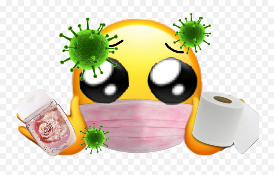Coronavirus Corona Time Emoji Sticker - Toilet Paper,Tarn Emoji Toilet
