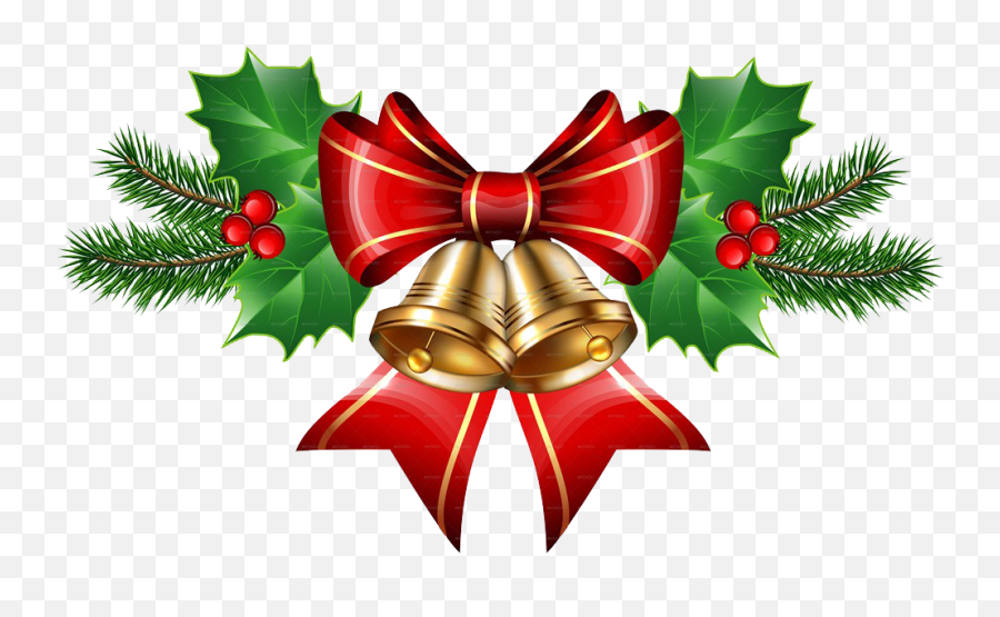 Free Transparent Christmas Bells - Christmas Bells Transparent Background Emoji,Christmas Emoji Wallpaper