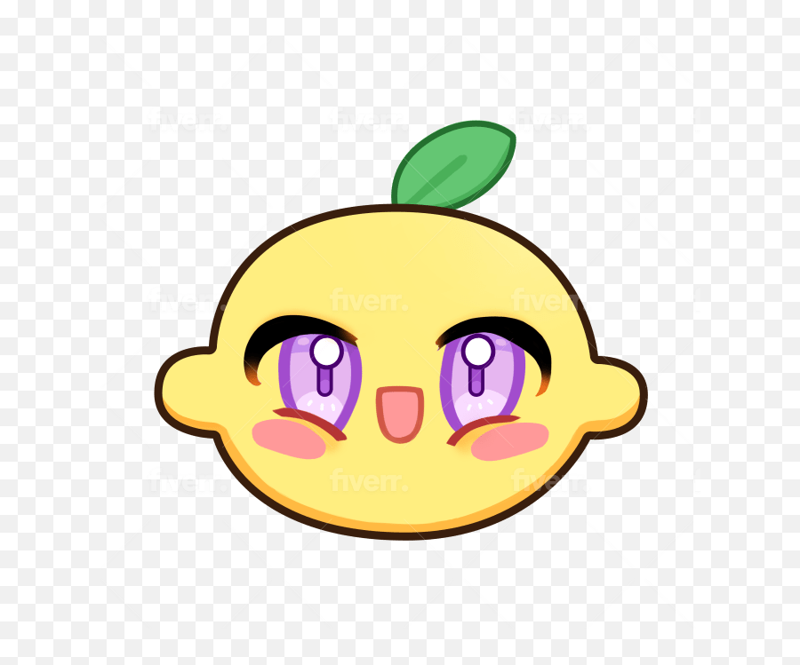 Draw Cute Chibi Anime Character Oc Fanart Portrait By - Happy Emoji,Anime Transparent Emoticon