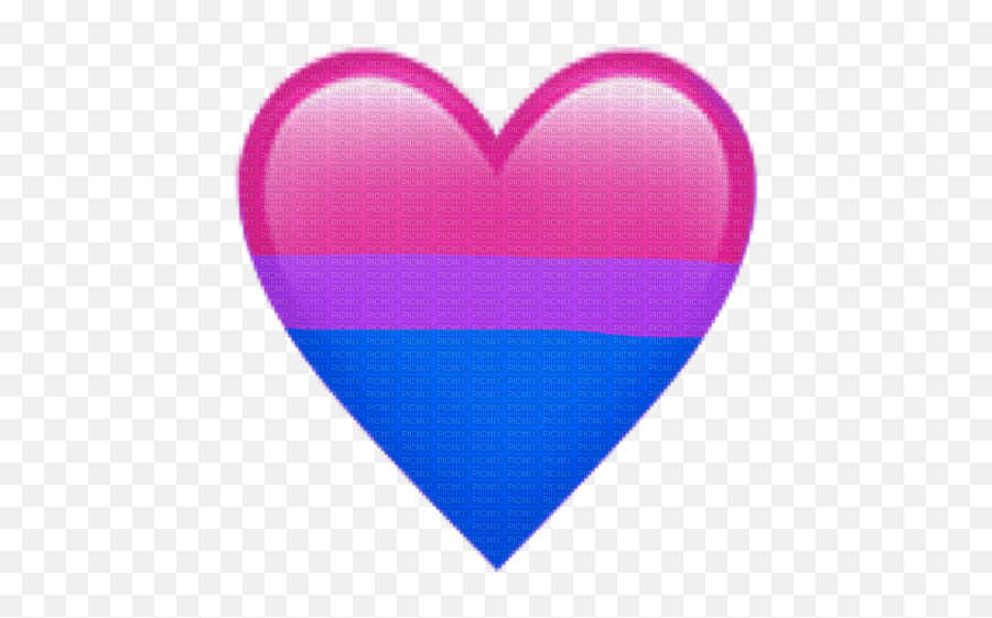 Bisexual Emoji Heart Bi Bisexual Emoji Heart Pride - Girly,Transparent Blue Emoji Hearts