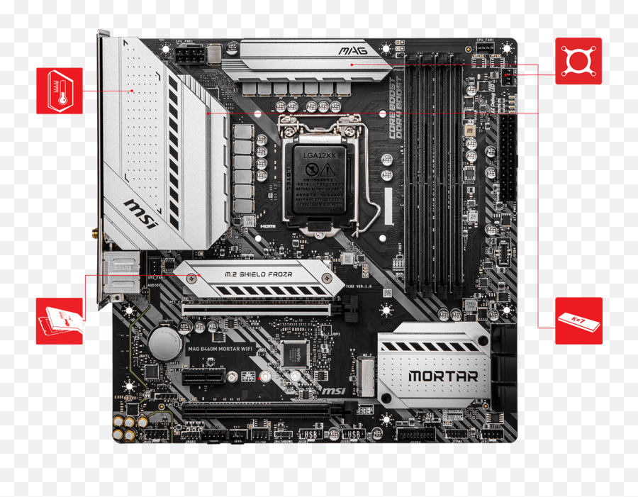 Mag B460m Mortar Wifi - Msi Mag B460m Mortar Wifi Motherboard Emoji,Como Poner Emojis En Lg Zone