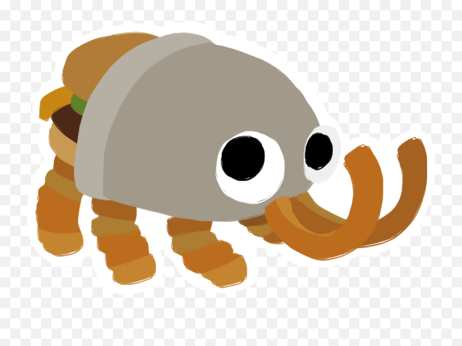 Bunger - Bunger Bugsnax Emoji,Fries And Burgers Made Out Of Emojis