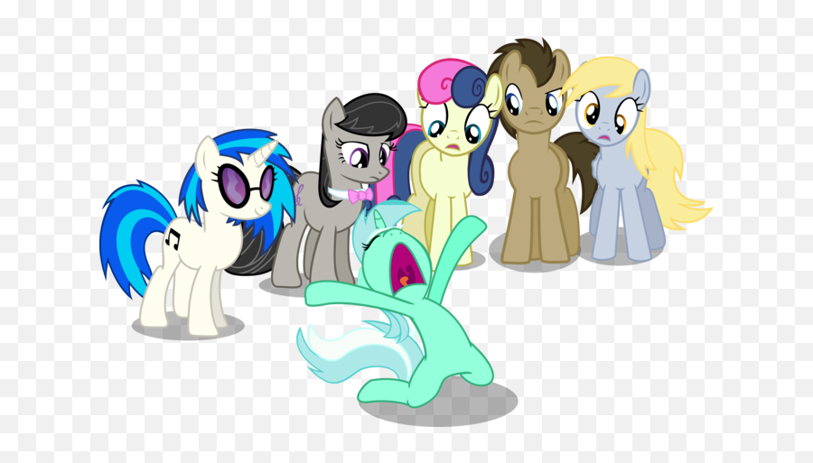 Little Pony Successful - Mlp Eg Bon Bon And Lyra Emoji,Mlp Entities Of Emotion