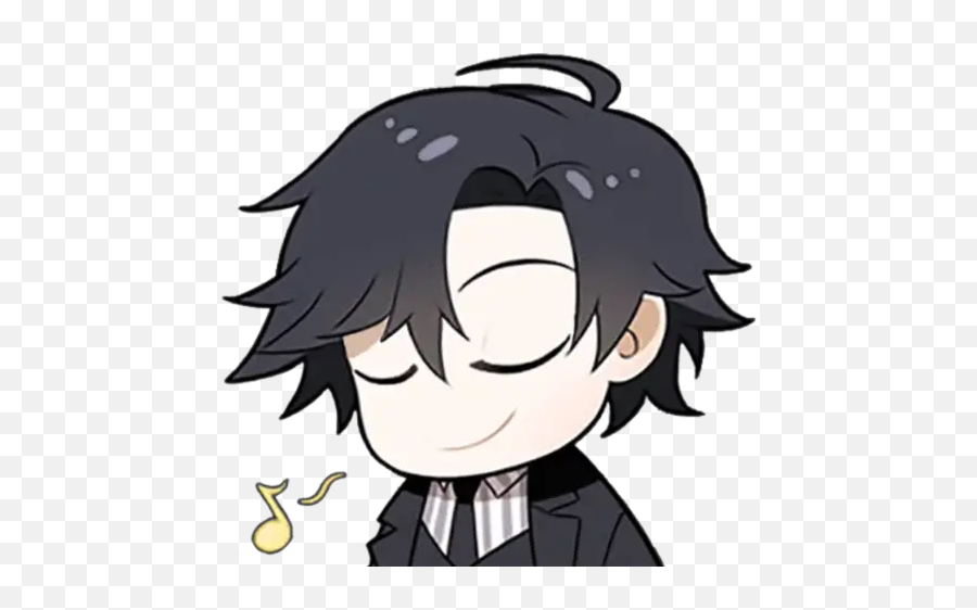 Sticker Maker - Mystic Messenger Stickers Gif Png Emoji,Jumin Hans Emojis