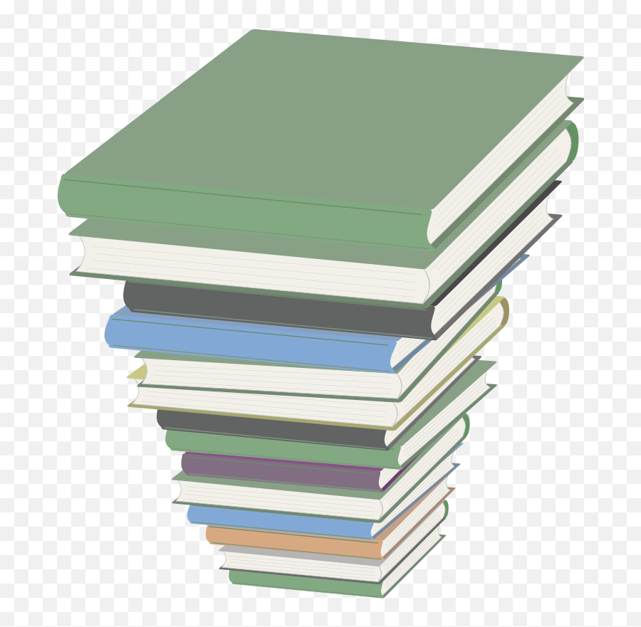 Faculty Bookshelf - Invisible Pile Of Books Transparent Background Emoji,Emotion Codr