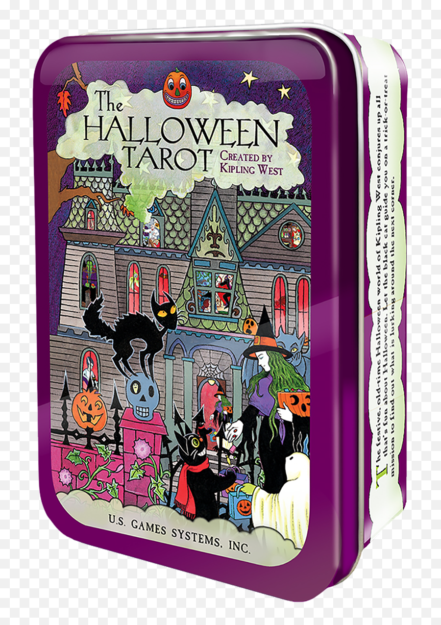 Halloween Tarot In A Tin - Halloween Tarot In Tin Emoji,Holloween Emotions