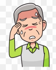 Headache Clipart Sweat Headache Sweat Transparent Free For - Person In Pain Clipart Emoji,Hot Sweating Emoji