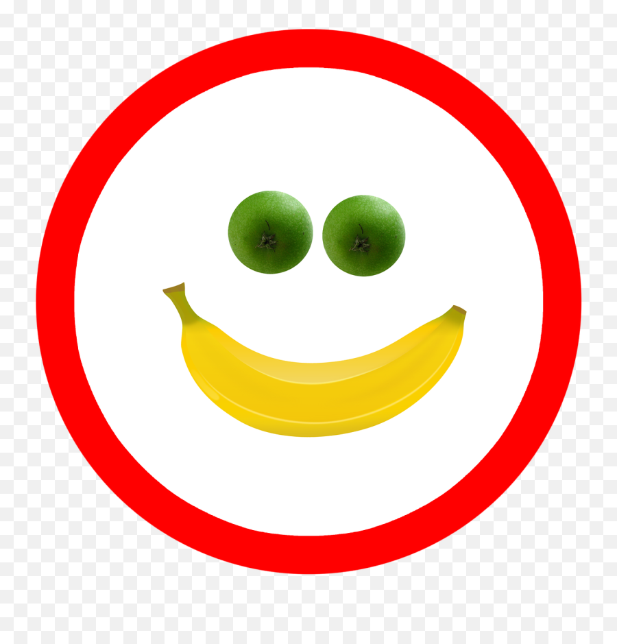 Smile Fruit Banana - Nutrition Smile Emoji,Banana Emoticon