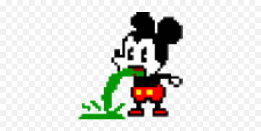 Top Avatar Kyoshi Stickers For Android - 8 Bit Mickey Mouse Pixel Art Emoji,Vomiting Emoji Gif