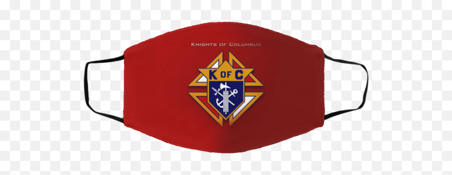 Knights Of Columbus Filter Face Mask - Logo K Of C Pansy Emoji,(; -_-)??????c<?_-) Emoticon