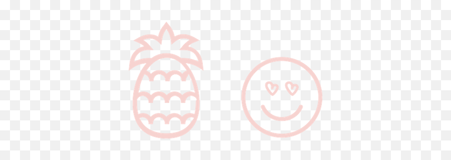 Pineapple Smiley Face - Happy Emoji,Pineapple Emoticon