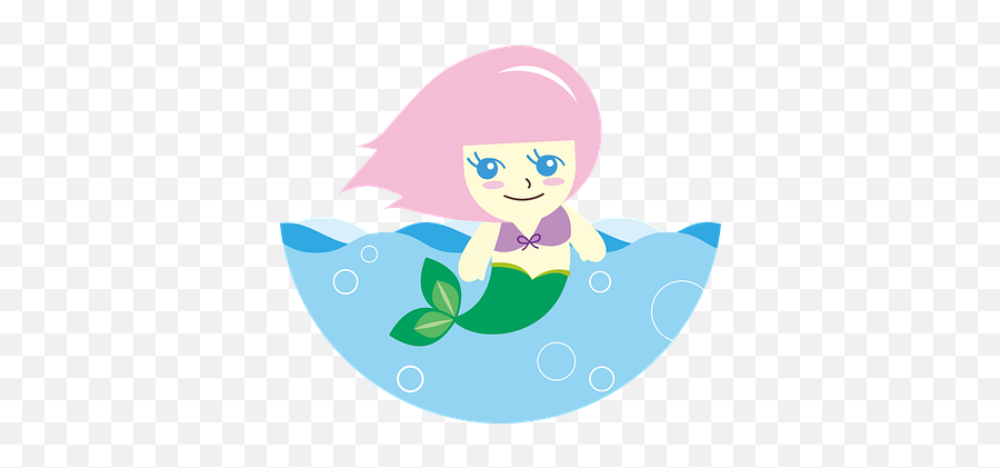 Gogry Pixabay Emoji,Mermaid Emoji Cute