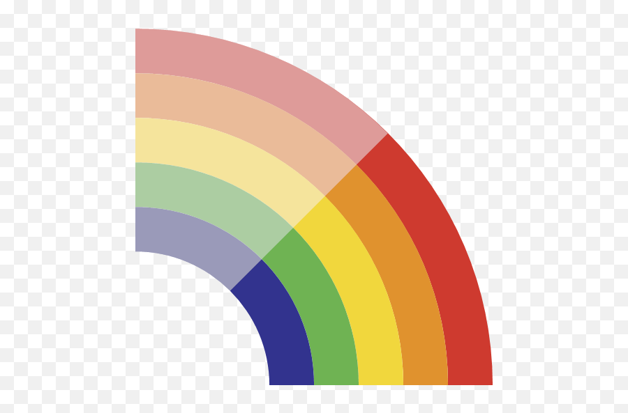 Rainbow Weather Icon - Colored Weather Emoji,Weather Emoji Png