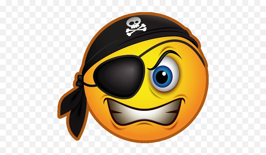 Telegram Sticker From Bigeyes Faces Pack Emoji,Pirate Gif Emoji