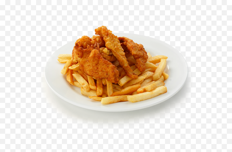 Download Hd Fish U0026 Chips - Chicken Ranch Melt Dennyu0027s Chicken Chips Png Emoji,Melt Emoji