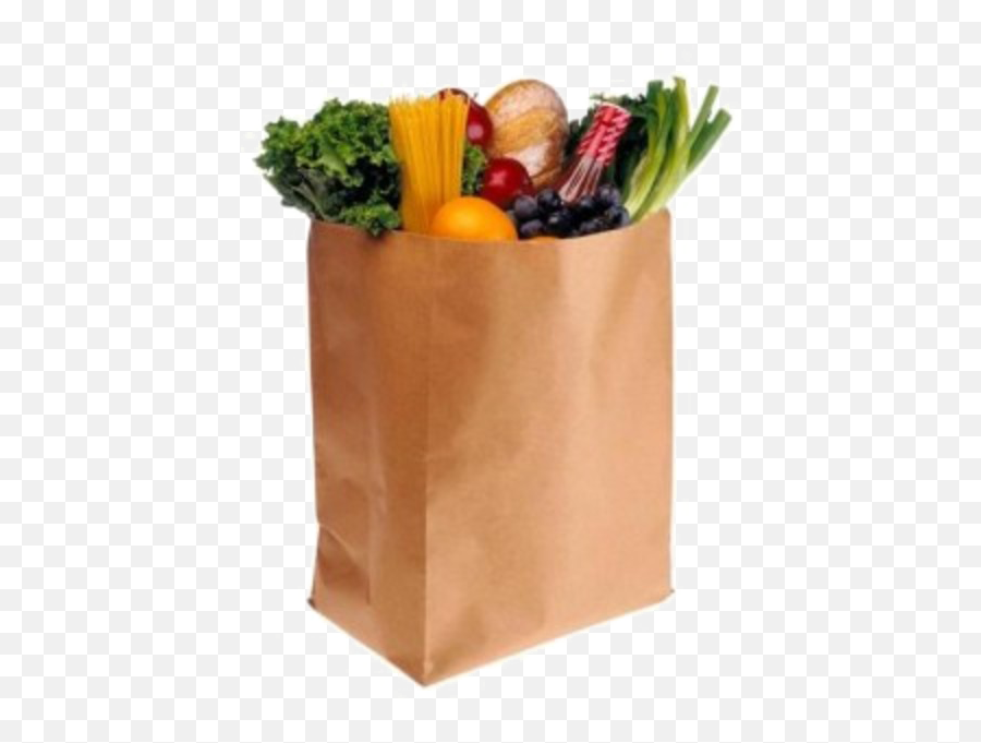 Bag Of Groceries - Paper Bags With Food Emoji,Groceries Emoji