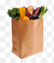 Bag Of Groceries - Paper Bags With Food Emoji,Groceries Emoji