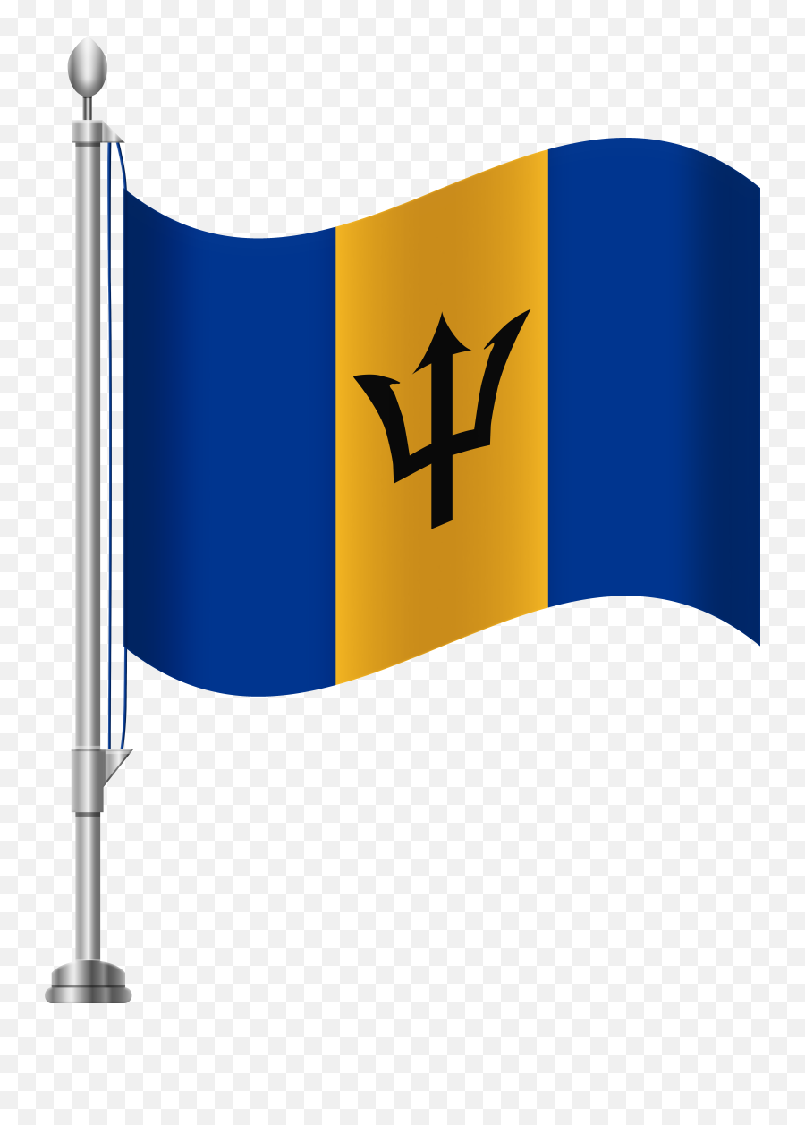 Barbados Flag Png Clip Art Transparent - Transparent Barbados Flag Png Emoji,Bajan Flag Emoji