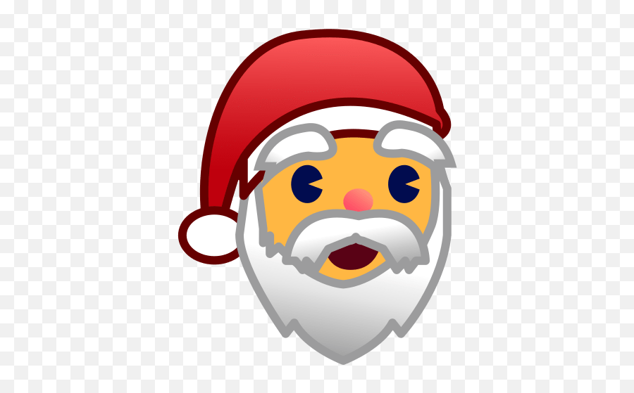 Santa Claus Emoji Christmas Emoticon - Santa Claus,Gingerbread Emoji