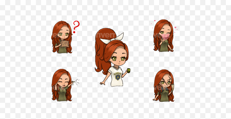 Draw Personal Emotes Emoji And Sticker For Twitch - Fictional Character,Anna Emoji