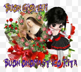 Santa Rita - Auguri Santa Rita Buon Onomastico Rita Emoji,Emoticon Perplessa