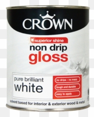 Crown Non Drip Gloss Paint Brilliant - Crown Paints Emoji,How To Paint Your Emotions