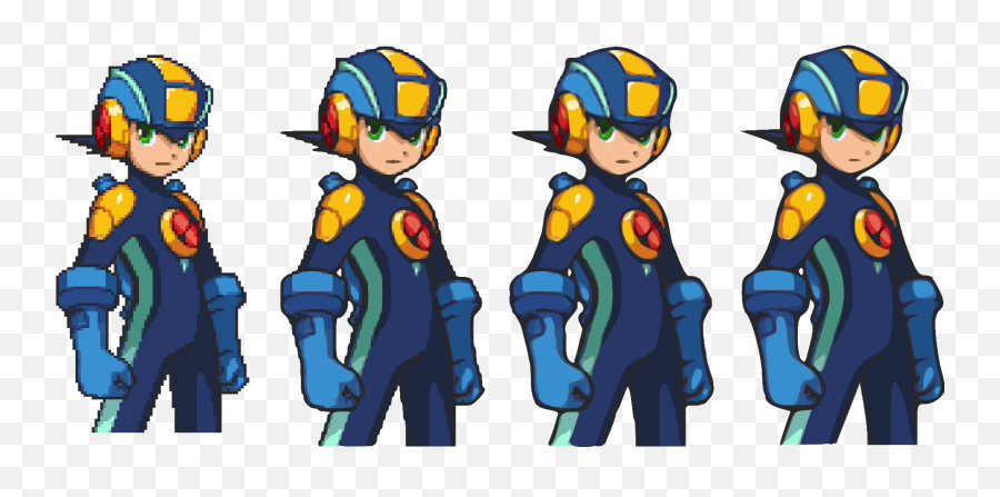 Mega Man Battle Network 3 Blue - Mega Man Battle Network Suit Emoji,Megaman Emoticons