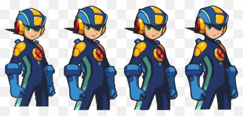 Mega Man Battle Network 3 Blue - Mega Man Battle Network Suit Emoji,Megaman Emoticons