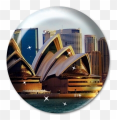 Opera House Gold Wallpaper - Sydney Opera House Emoji,Sydney Opera House Emoji